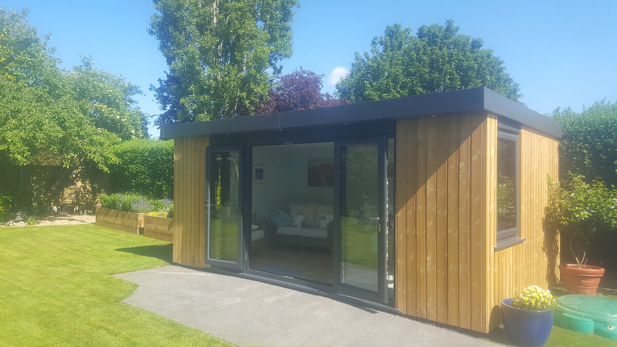 Complete build of garden room